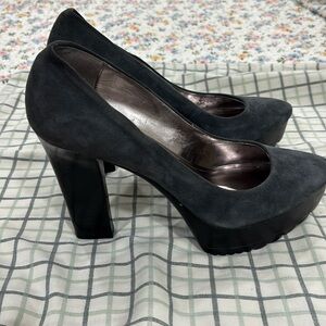 Calvin Klein Suede Pumps